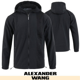ALEXANDER WANG 알렉산더왕 엠보 로고 바람막이