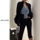 SAINT LAURENT 생로랑 프롬 데님 보렐로자켓
