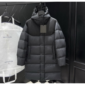MONCLER 몽클레어 배색 롱 다운 패딩
