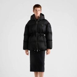 PRADA 프라다 리나일론 네로 다운 패딩