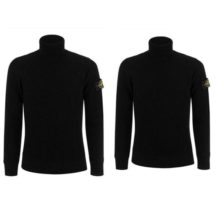 STONE ISLAND 스톤아일랜드 와펜 패치 터틀넥