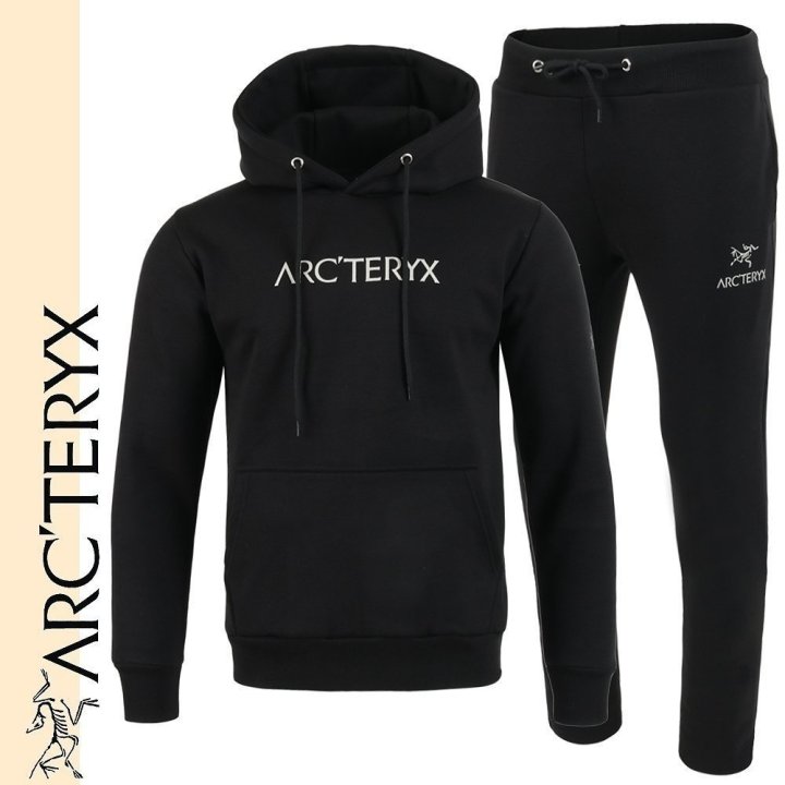 ARCTERYX 아크테릭스 메인 로고 후드 셋업