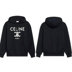 CELINE 셀린느 트리오페 기모 후드티