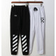 OFF-WHITE 오프화이트 런닝 기모 조거 팬츠 2COLOR
