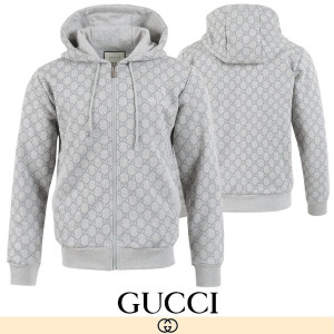 GUCCI 구찌 스몰 자가드 후드 집업