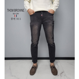THOM BROWNE 톰브라운 융기모 청바지