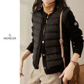 MONCLER 몽클레어 미네트 니트 패딩점퍼 2COLOR