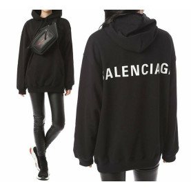 BALENCIAGA 발렌시아가 백로고 네임 후드티