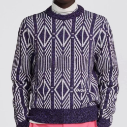 DIOR 디올 다이아몬드 자카드 니트 2COLOR