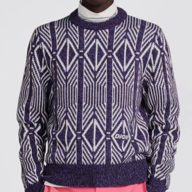 DIOR 디올 다이아몬드 자카드 니트 2COLOR