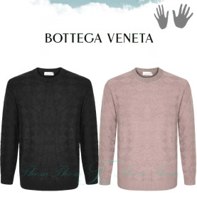 BOTTEGA VENETA 보테가베네타 뉴엠보 울 캐시 니트