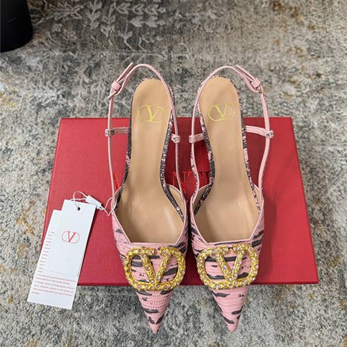 VALENTINO 발렌티노 여성용 슬리퍼 (굽높이9.5CM) V40596 2COLOR