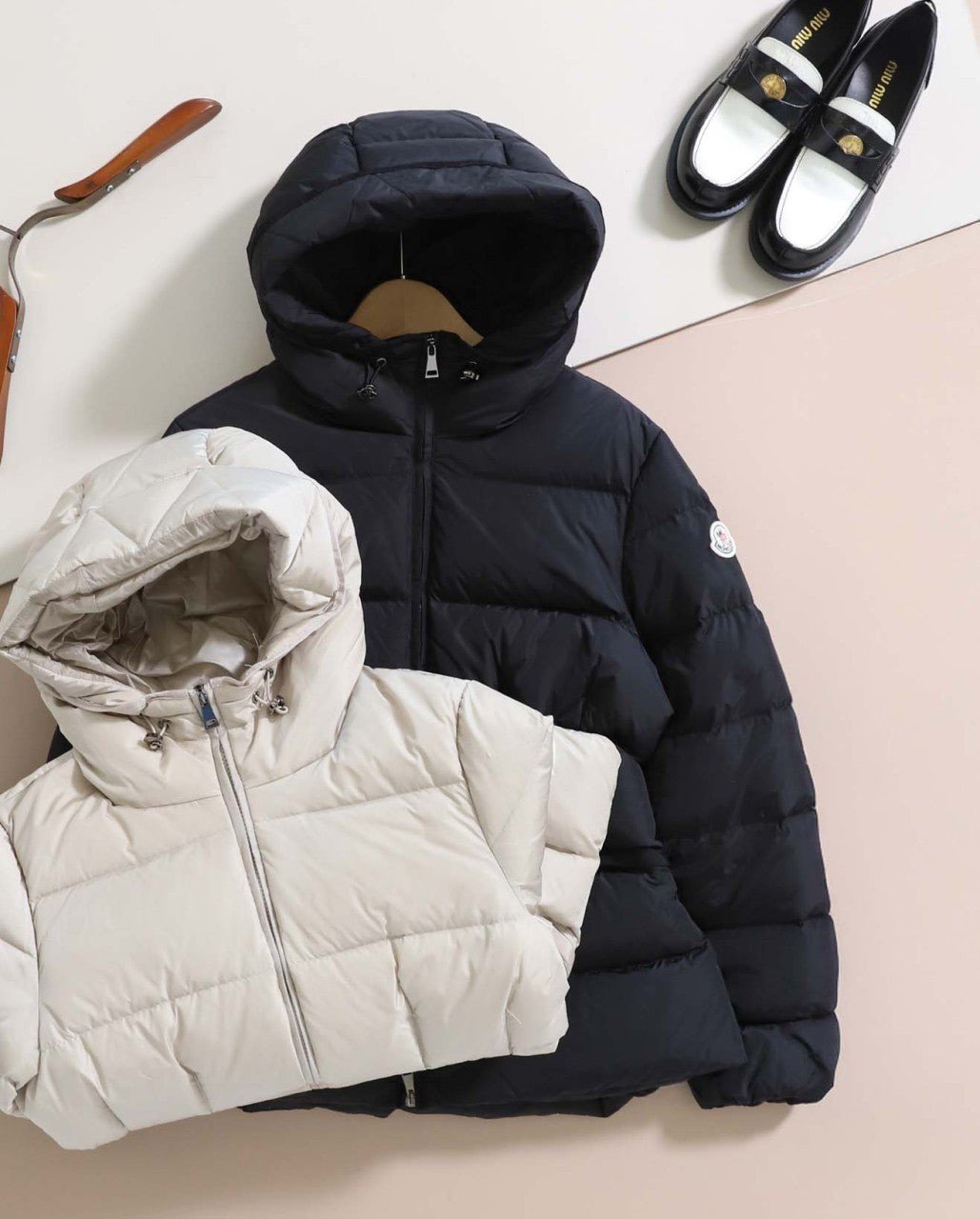 MONCLER 몽클레어 아보체 후드 쇼트 다운 자켓 2COLOR