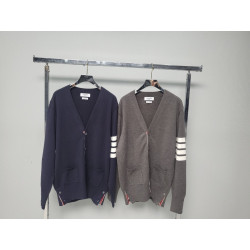 THOM BROWNE 톰브라운 스티치 사선 가디건