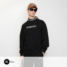 BURBERRY 버버리 로고 프린팅 코튼 맨투맨
