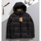 BURBERRY 버버리 디태처블 후드 덕다운 다운 점퍼