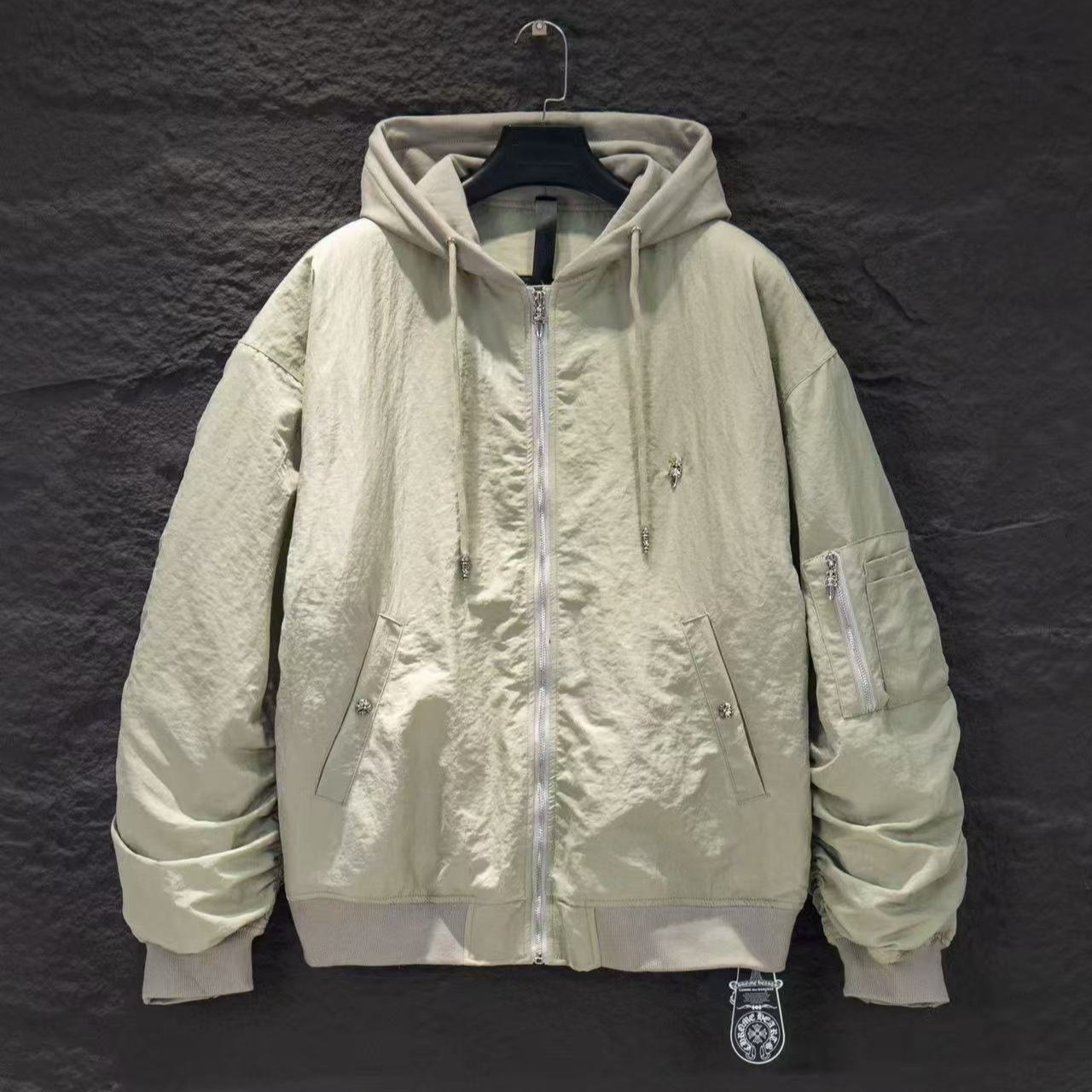 CHROME HEARTS 크롬하츠  리버서블 후드 집업 자켓