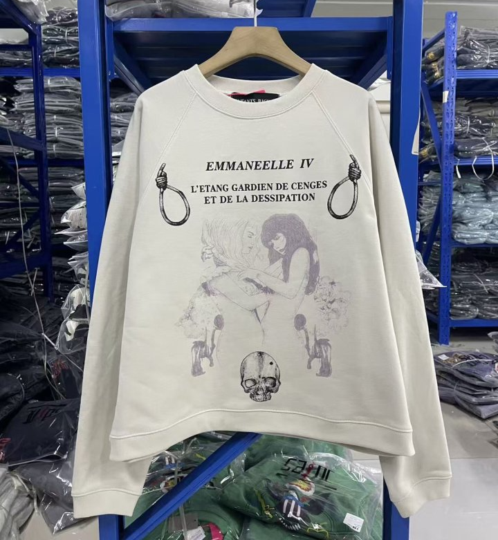 ENFANTS RICHES DÉPRIMÉS 앙팡리쉬데프리메 3690 엠마누엘 그래픽 플리스 스웨트 셔츠