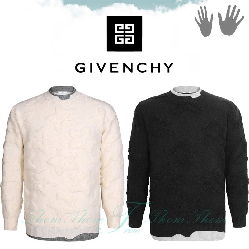GIVENCHY 지방시 엠보 2중 니트