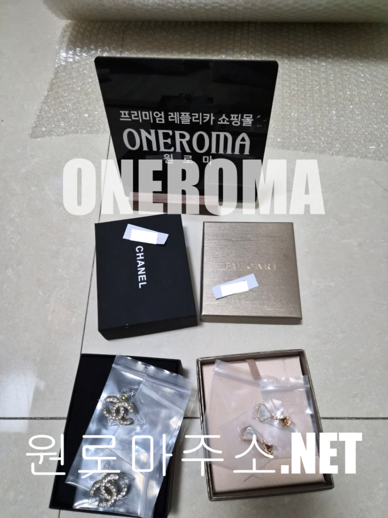 박*현 고객님 샤넬 로고 귀걸이