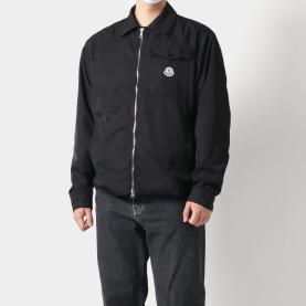 MONCLER 몽클레어 개버딘 집업 셔츠 자켓