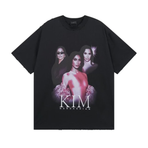 BALENCIAGA 발렌시아가 3243 킴 구제 워싱 반팔