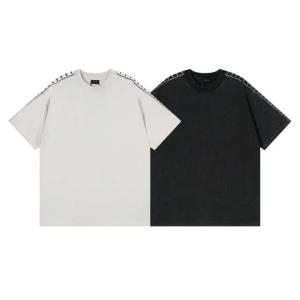 BALENCIAGA 발렌시아가 3316 스트라이프 워싱 반팔