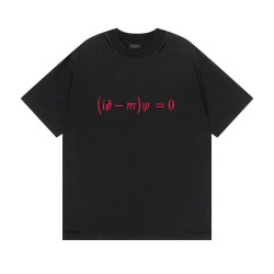 BALENCIAGA 발렌시아가 3322 디랙 이퀘이션 구제 워싱 반팔