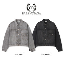 BALENCIAGA 발렌시아가 one PK 데님 자켓