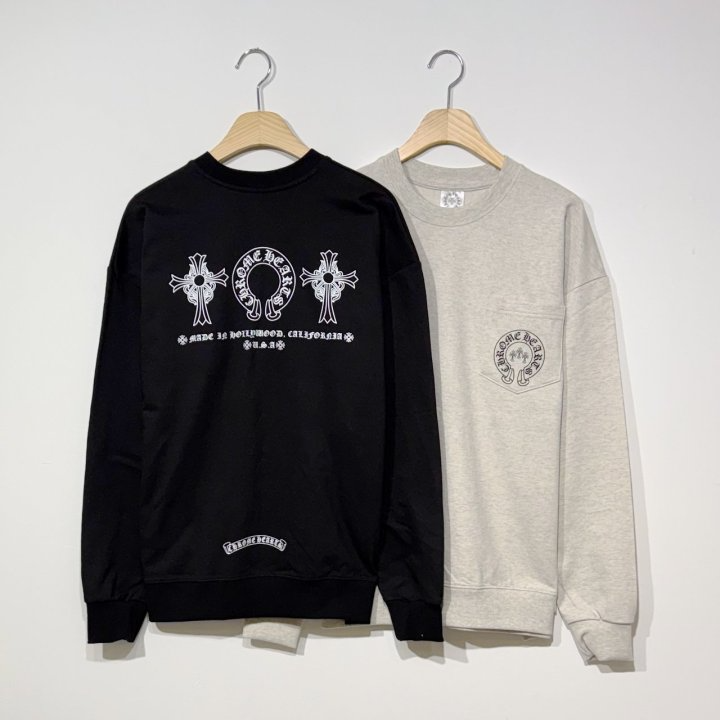 CHROME HEARTS 크롬하츠 투웨이 루즈핏 맨투맨