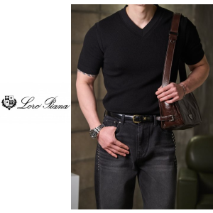 LOROPIANA 로로피아나 브이 니트 4COLOR