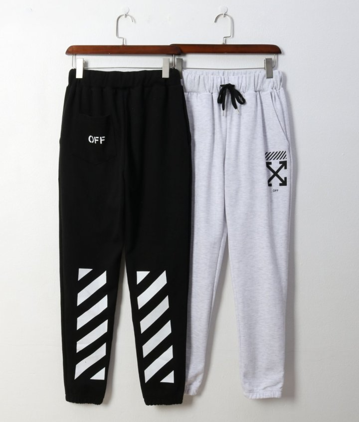 OFF-WHITE 오프화이트 런닝 조거 팬츠