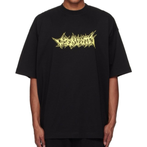 VETEMENTS 베트멍 옐로우 투어 반팔