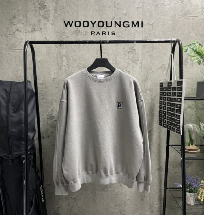 WOOYOUNGMI 우영미 피그워싱 맨투맨 4COLOR