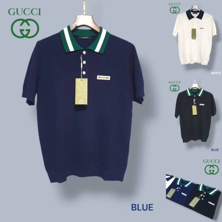 GUCCI 구찌 배색 니트 카라