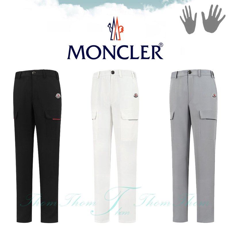 MONCLER 몽클레어 맥슨 포켓 밴딩 슬림 팬츠