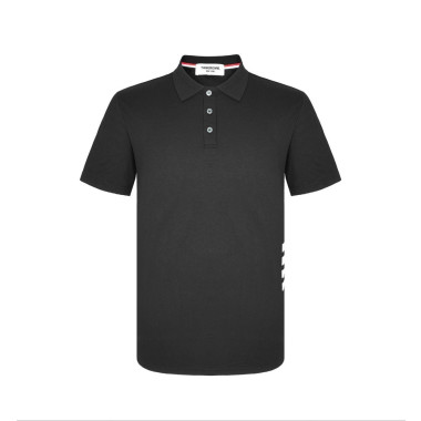 THOM BROWNE 톰브라운 사이드립 사선 카라 반팔 2COLOR