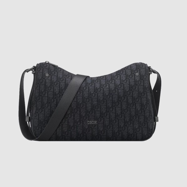 DIOR 디올 Slider 미디엄 지퍼 호보백 1LEHO