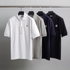 MONCLER 몽클레어 로고와펜 PK 반팔 카라티