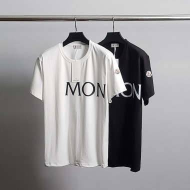 MONCLER 몽클레어 빅 레터링 코튼 반팔티