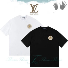 LOUIS VUITTON 루이비통 자수패치 반팔