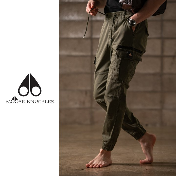 MOOSE KNUCKLES 무스너클 4주년 데님조거 팬츠 2COLOR