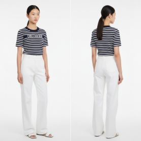 DIOR 디올 스트라이프 니트반팔 2COLOR