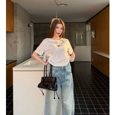 CELINE 셀린느 크리스탈 비즈 데님팬츠