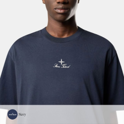 STONE ISLAND 스톤아일랜드 로고 자수 반팔 티셔츠