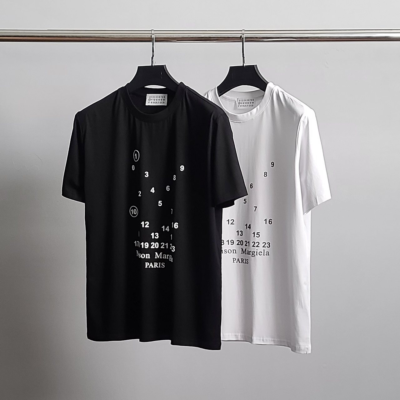 MAISON MARGIELA 메종마르지엘라 넘버링 라운드 반팔티