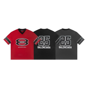 BALENCIAGA 발렌시아가 6353 아메리칸 풋볼 유니폼 저지 반팔
