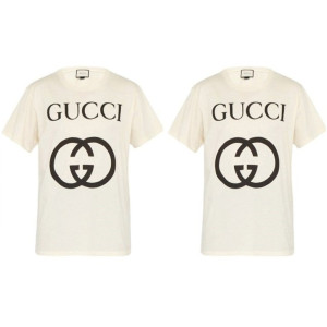 GUCCI 구찌 뉴 빅로고 커플 반팔티