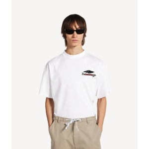 BALENCIAGA 발렌시아가 스크래쳐 3B 아이콘 프린트 숏 슬리브 티셔츠