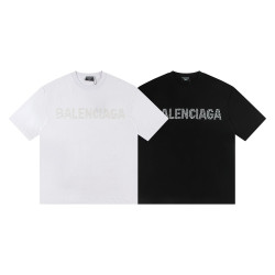 BALENCIAGA 발렌시아가 6474 스트라스 로고 반팔